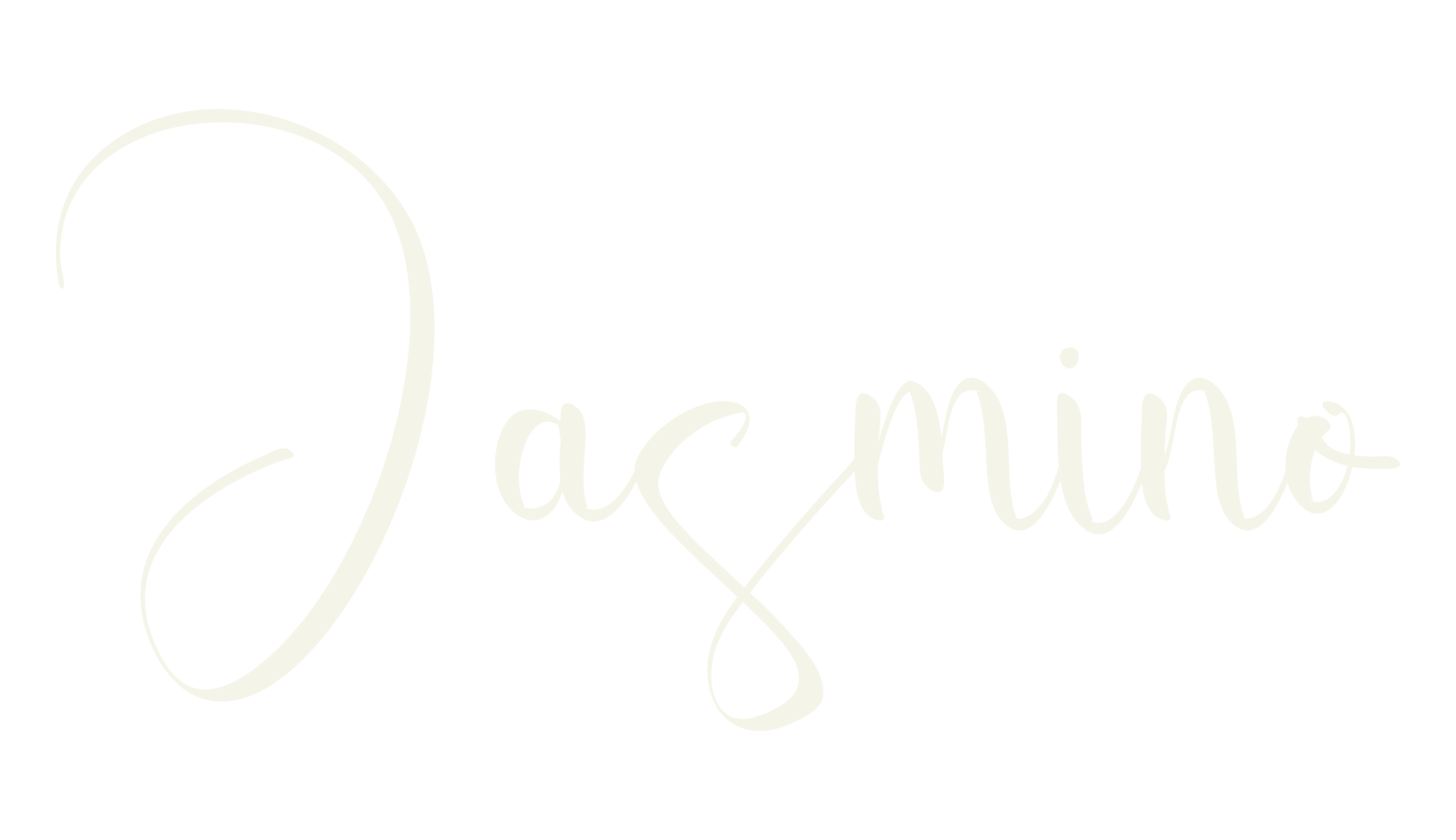 Jasmino, calligraphy font preview