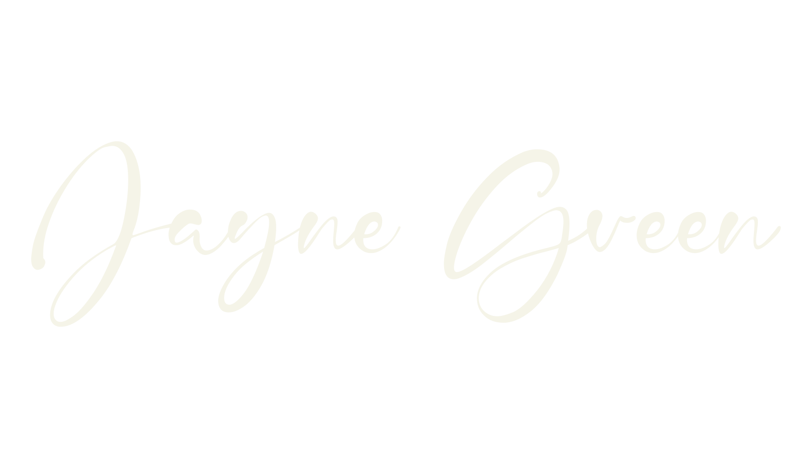 Jayne Green, album cover font preview