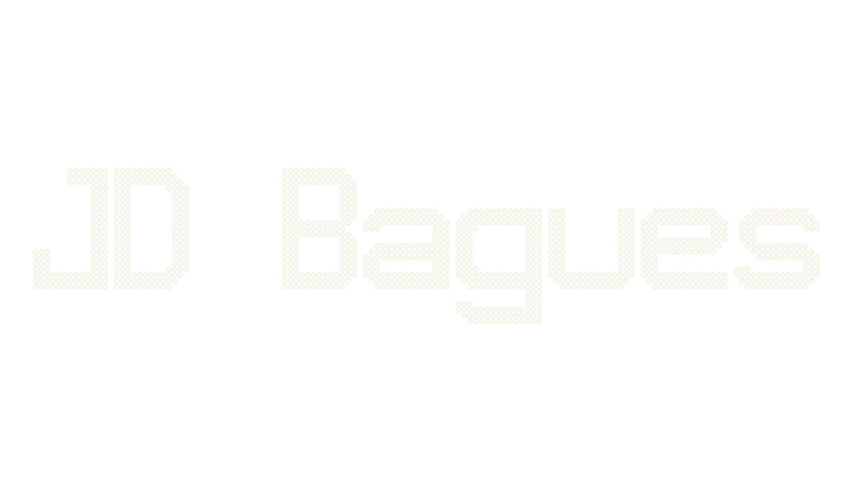 JD Bagues, digital font preview