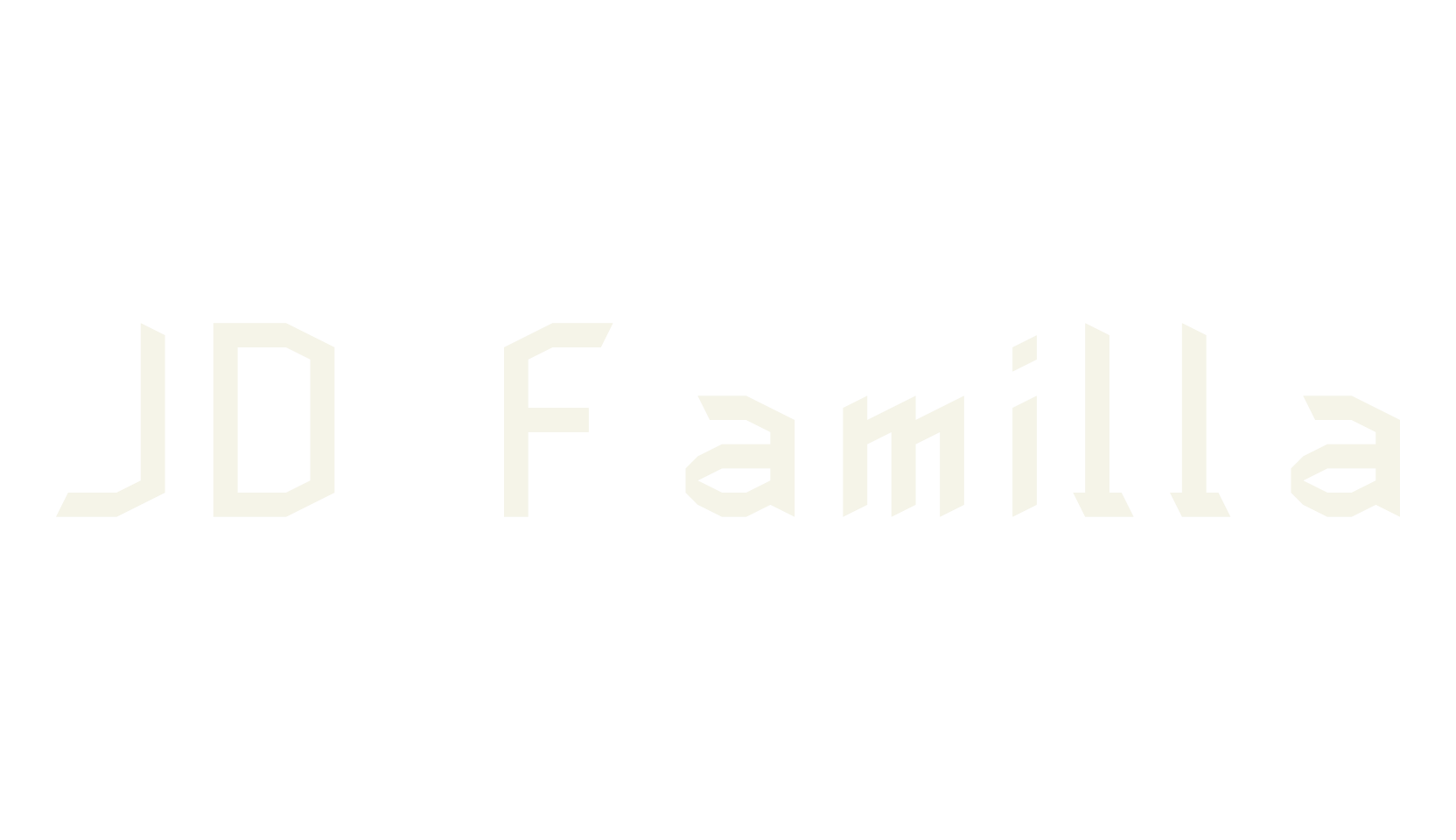JD Familla, digital font preview