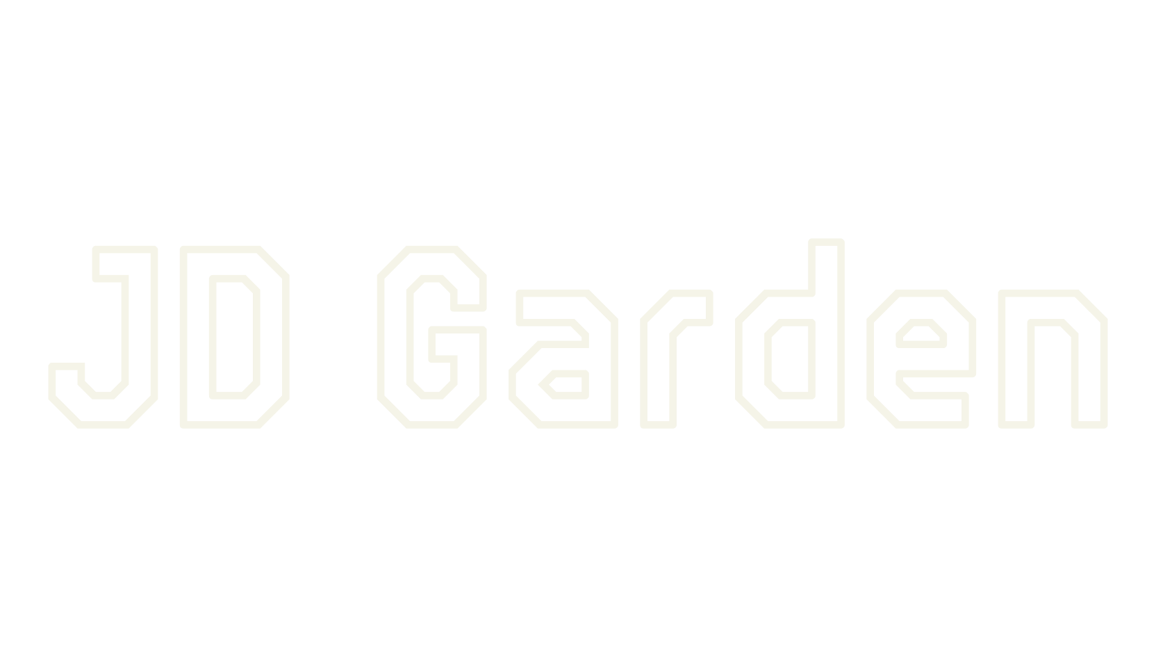 JD Garden, basic font preview