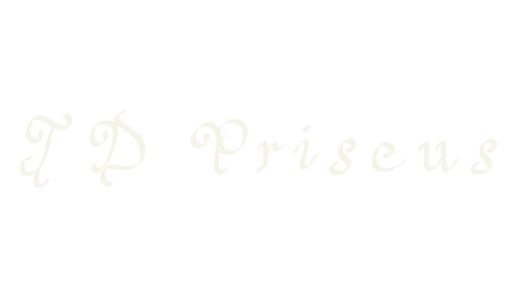 JD Priscus, old english font preview
