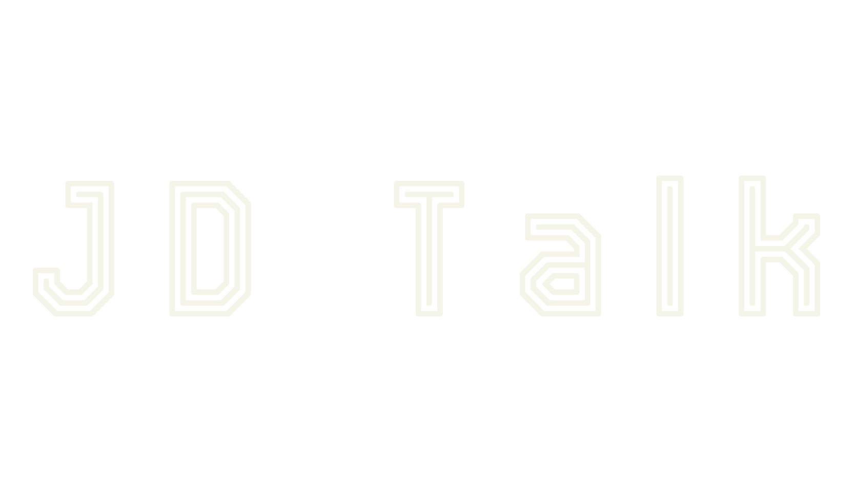 JD Talk, digital font preview