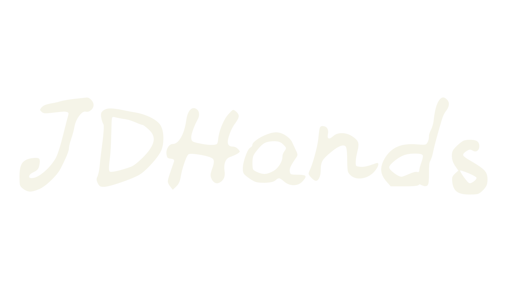 JDHands, handwriting font preview