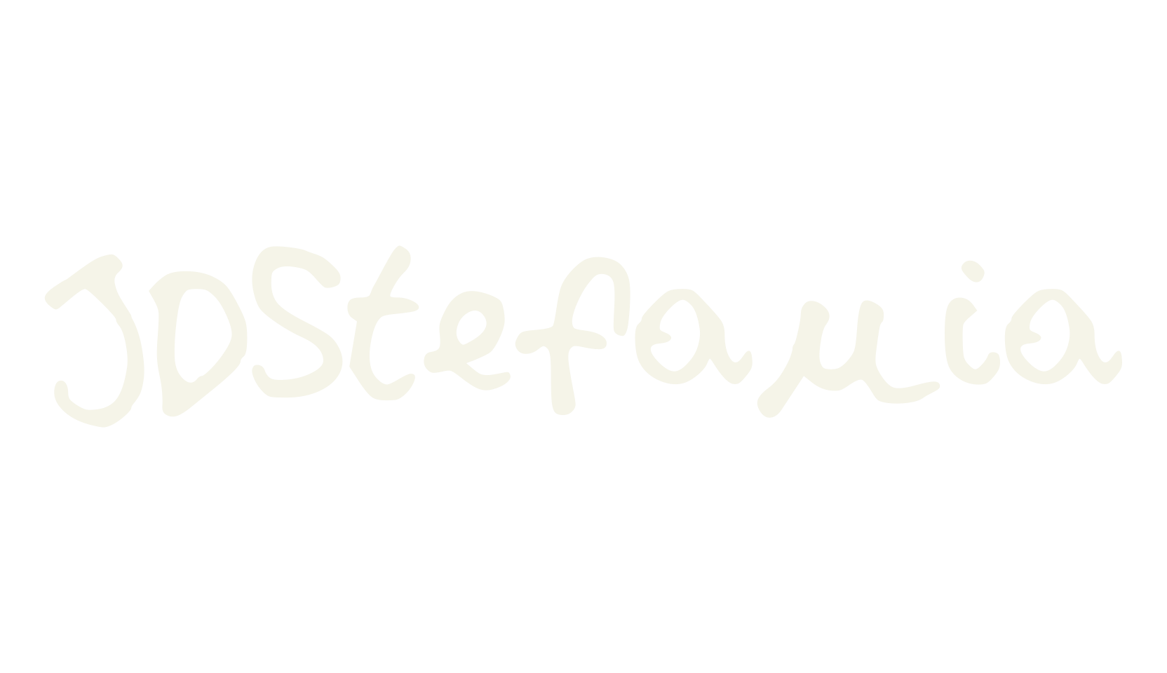 JDStefania, handwriting font preview