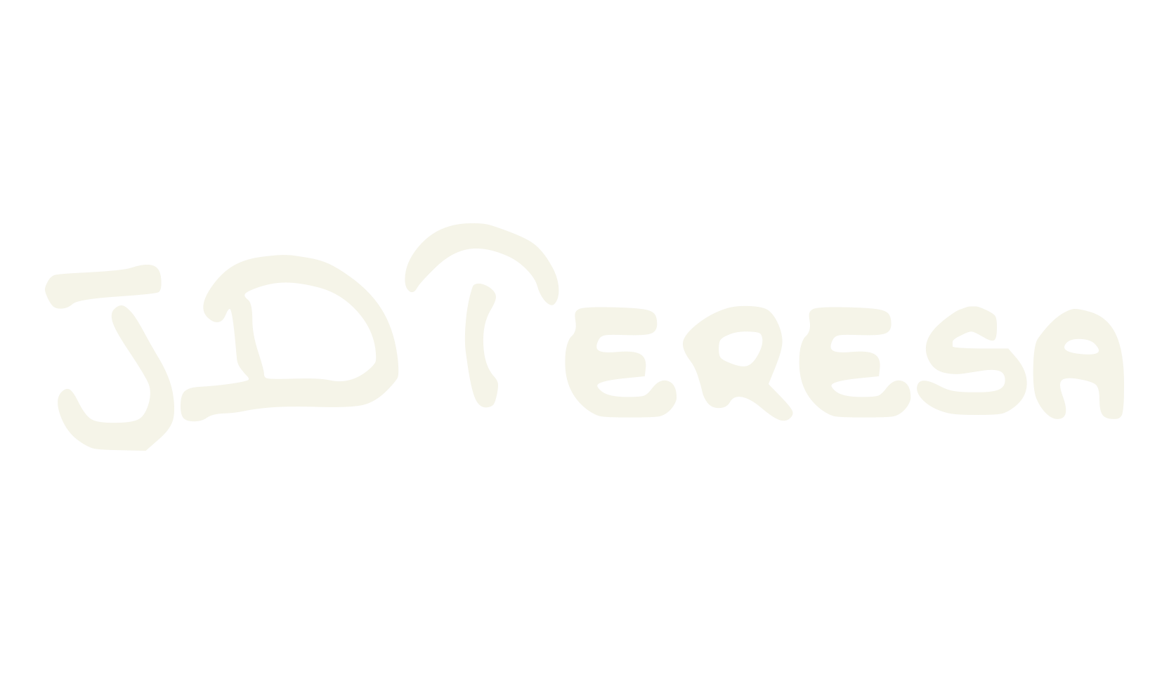 JDTeresa, handwriting font preview