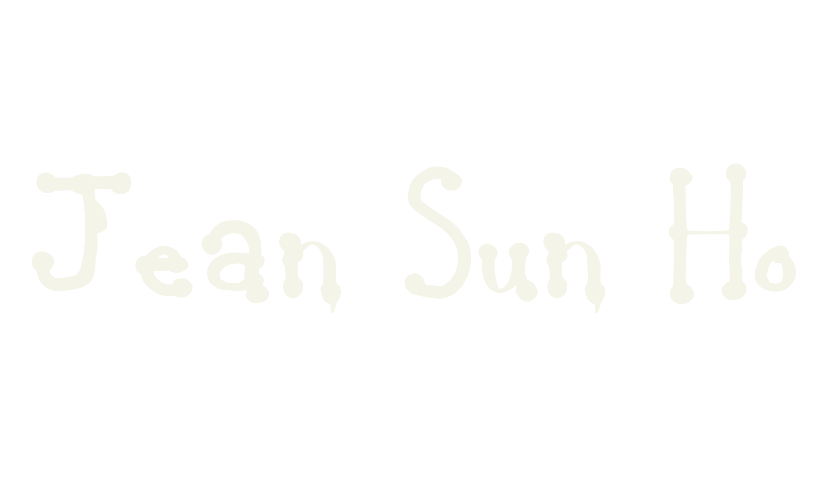 Jean Sun Ho, children font preview