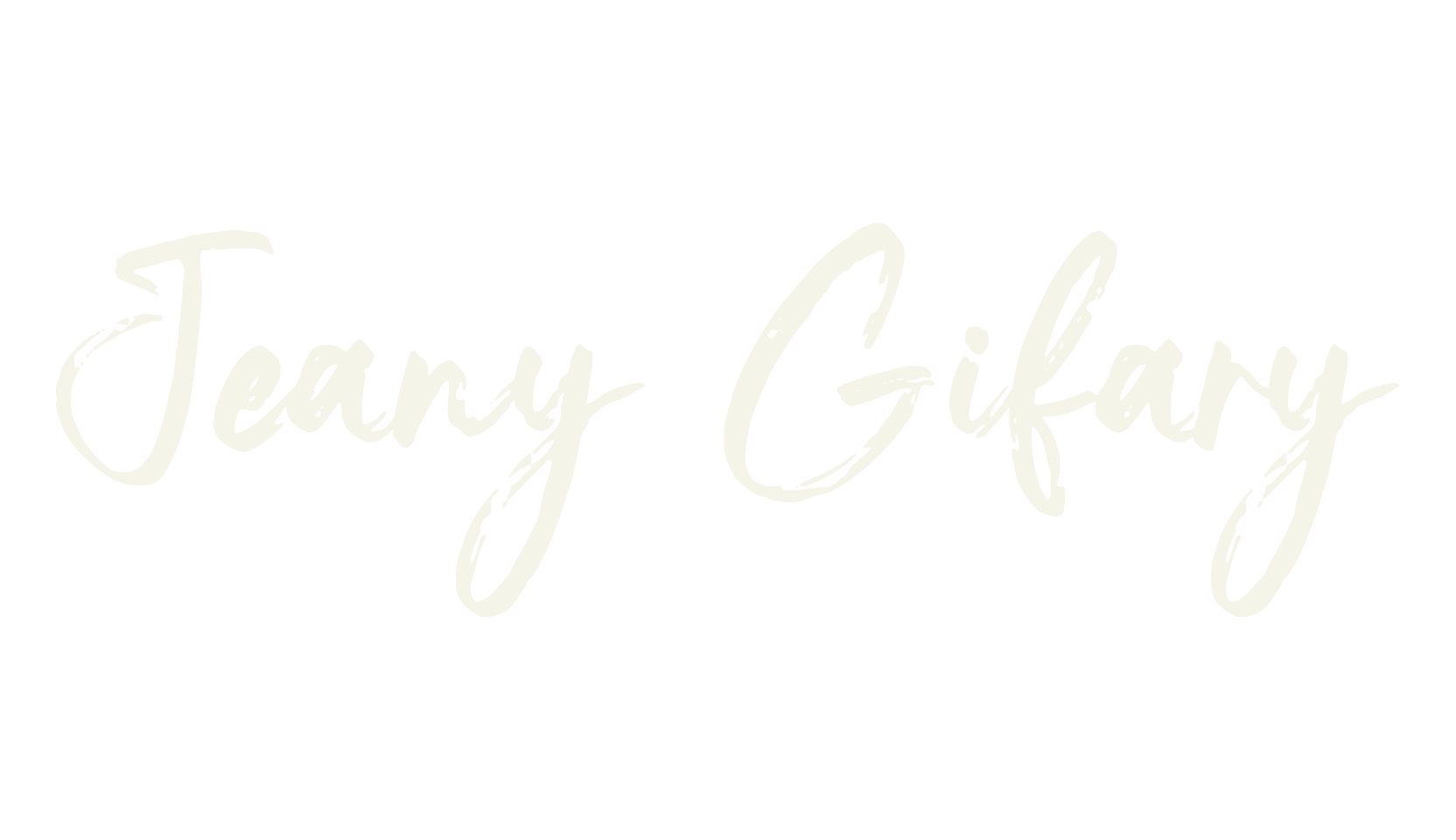 Jeany Gifary, calligraphy font preview