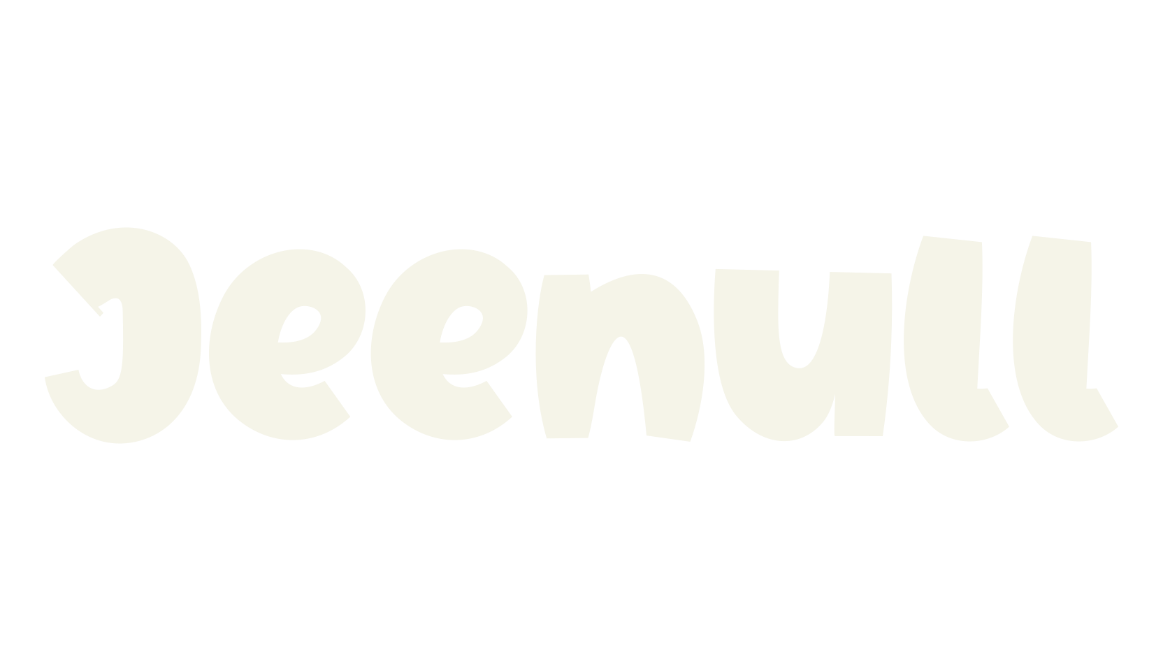 Jeenull, comic sans font preview