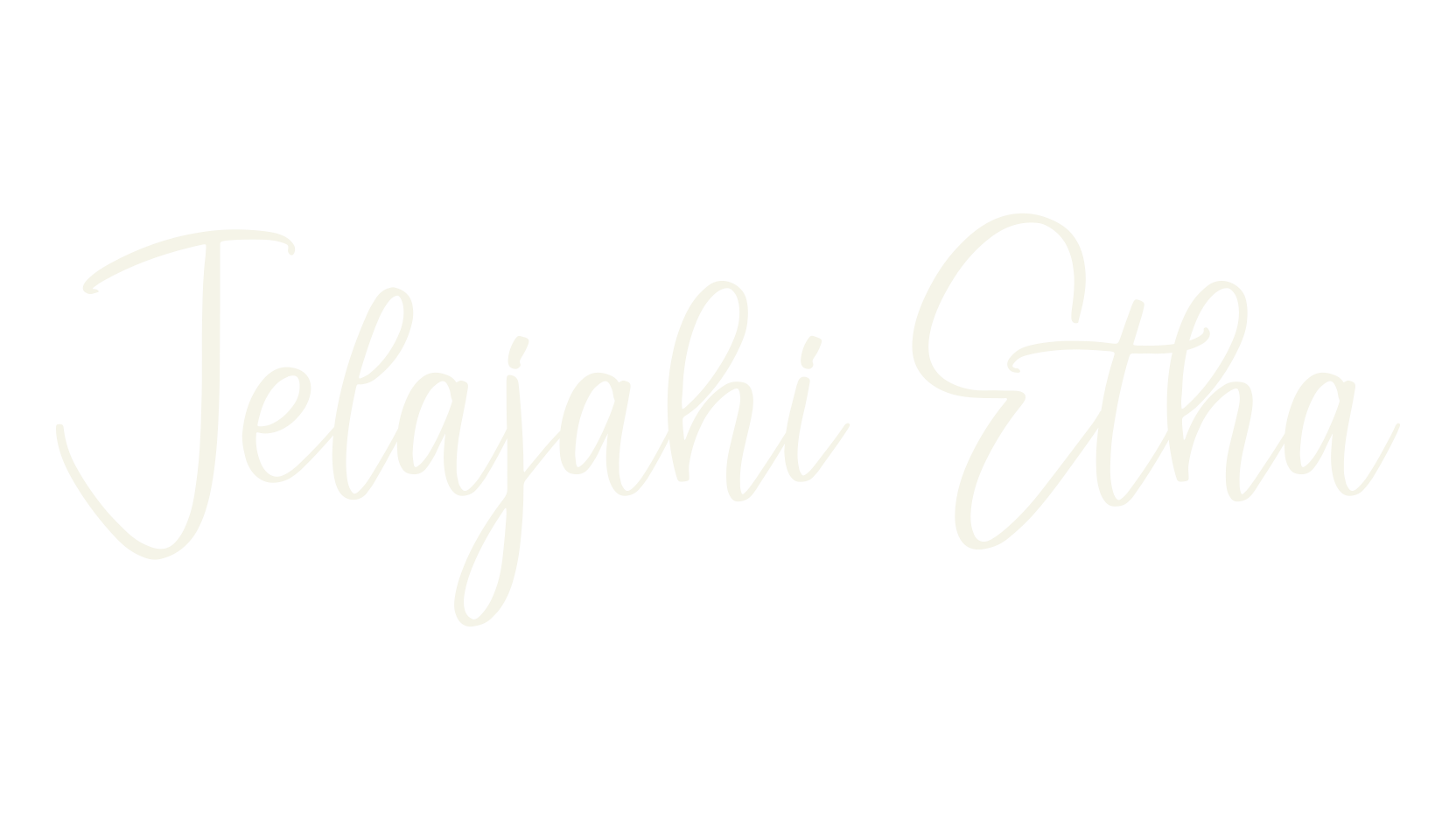 Jelajahi Etha, pretty font preview