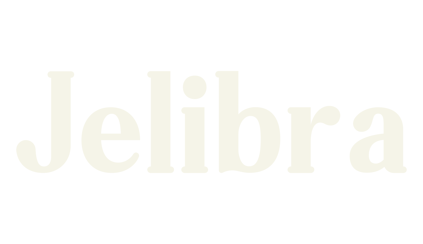 Jelibra, serif font preview