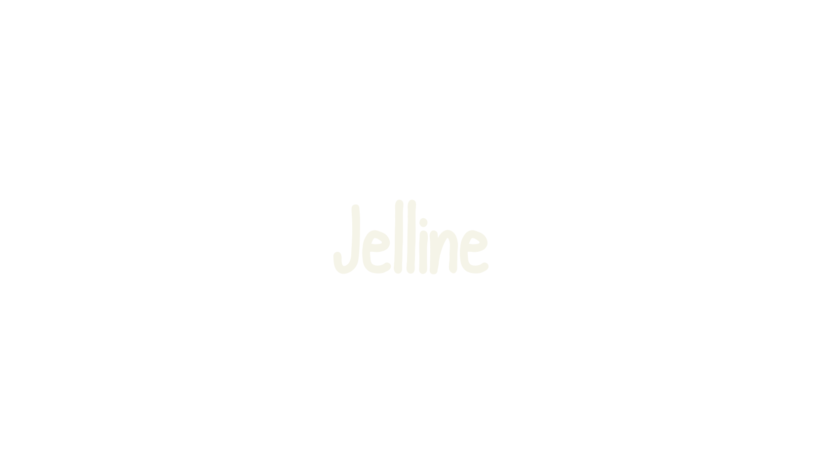 Jelline, cute font preview