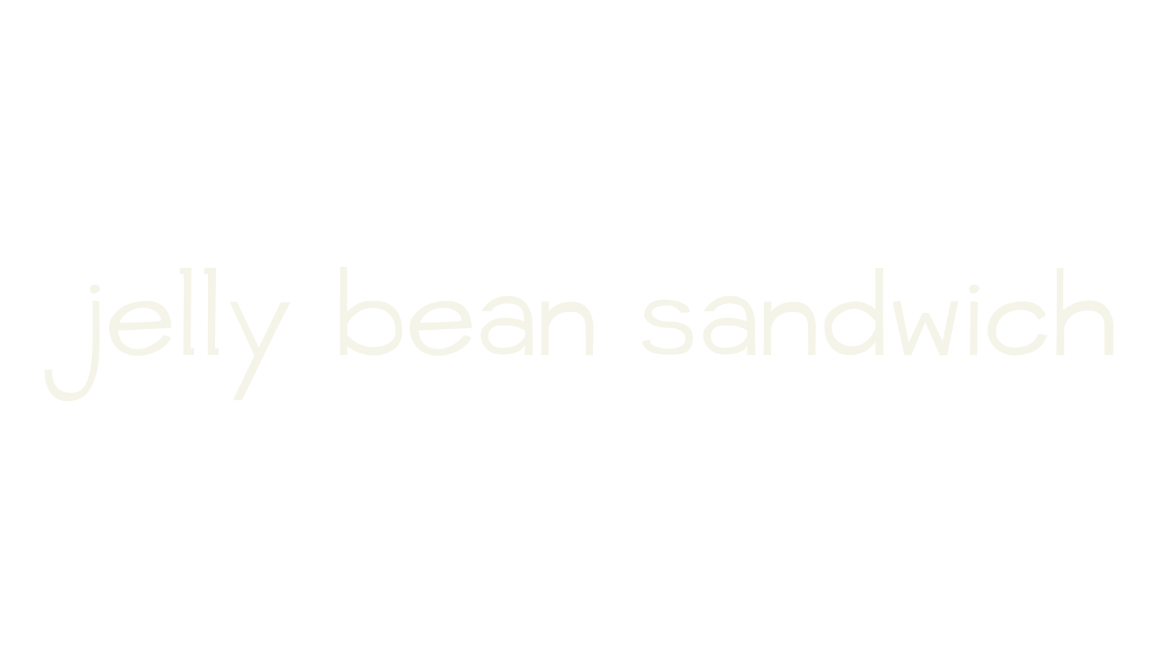 jelly bean sandwich, sans font preview