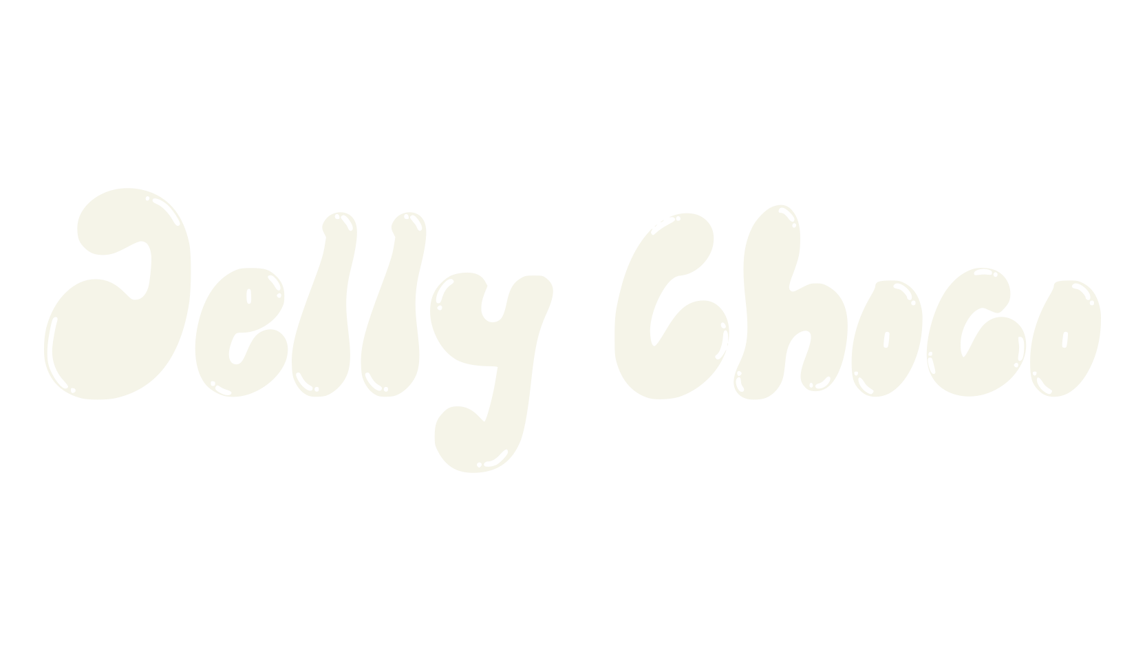 Jelly Choco, balloon font preview
