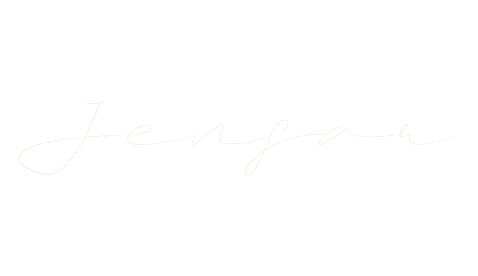 Jenfar, signature font preview