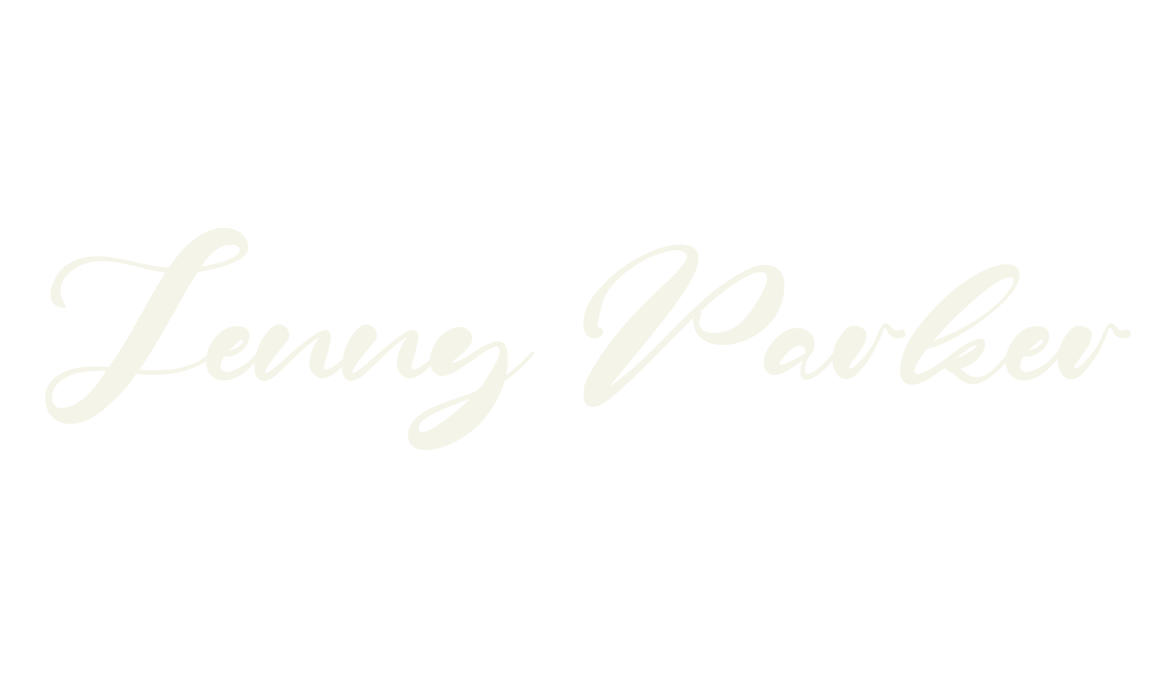 Jenny Parker, calligraphy font preview