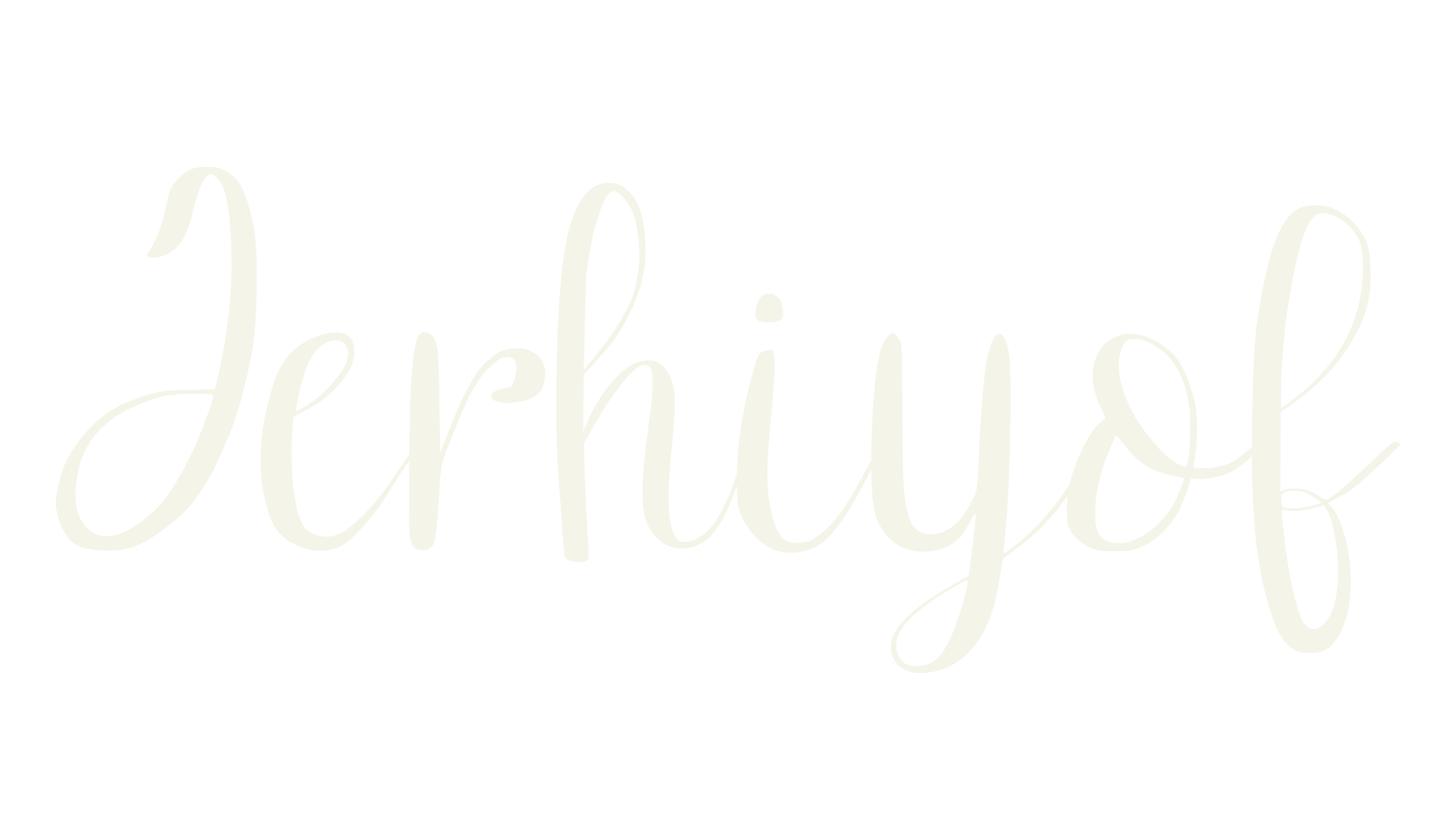 Jerhiyof, stylish font preview