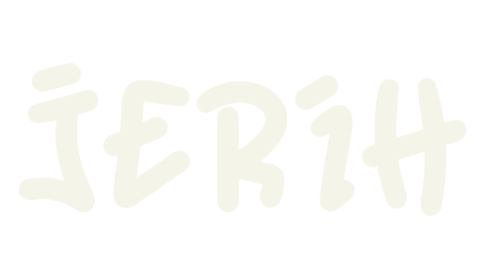 JERIH, cute font preview