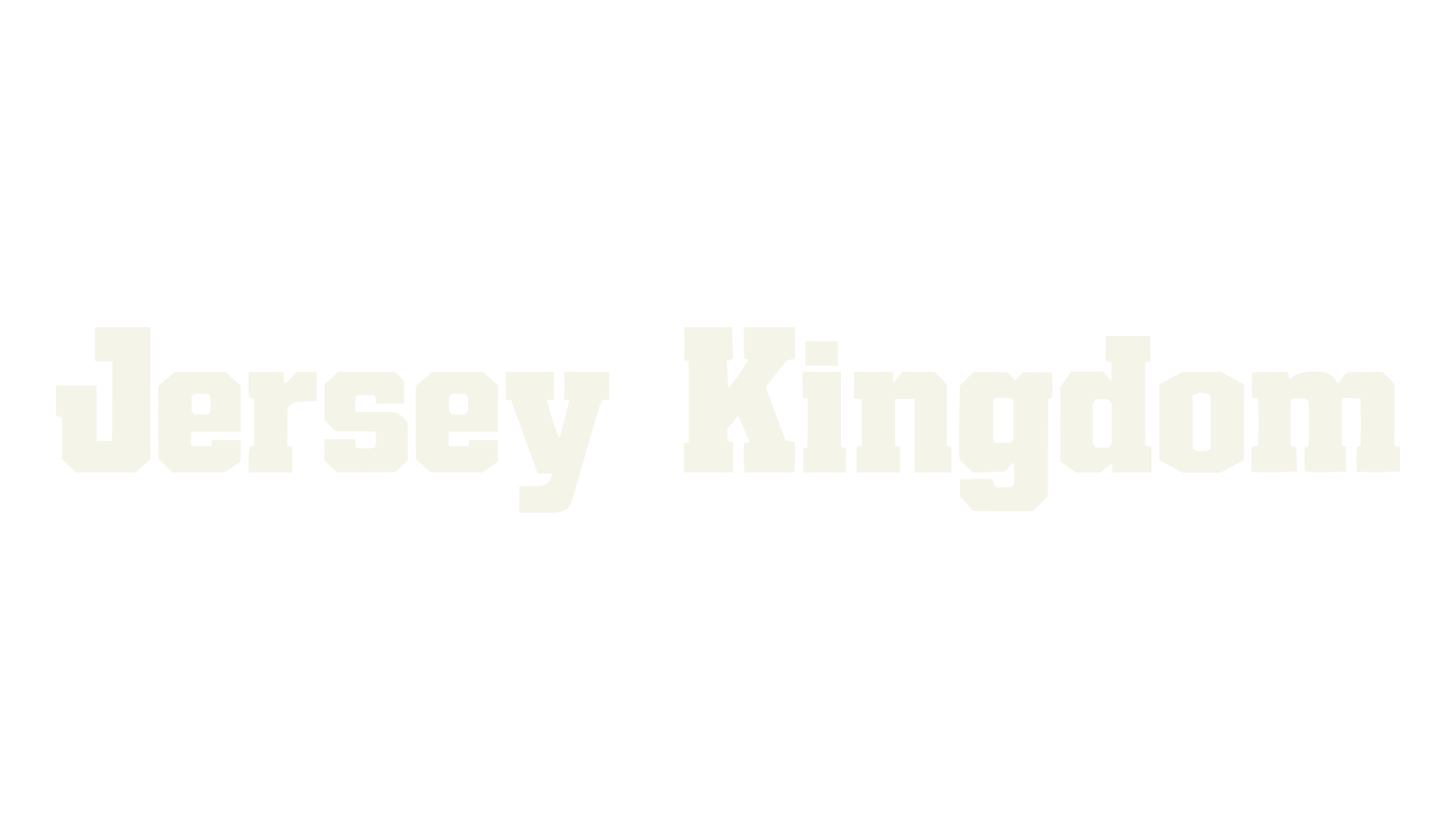 Jersey Kingdom, football font preview