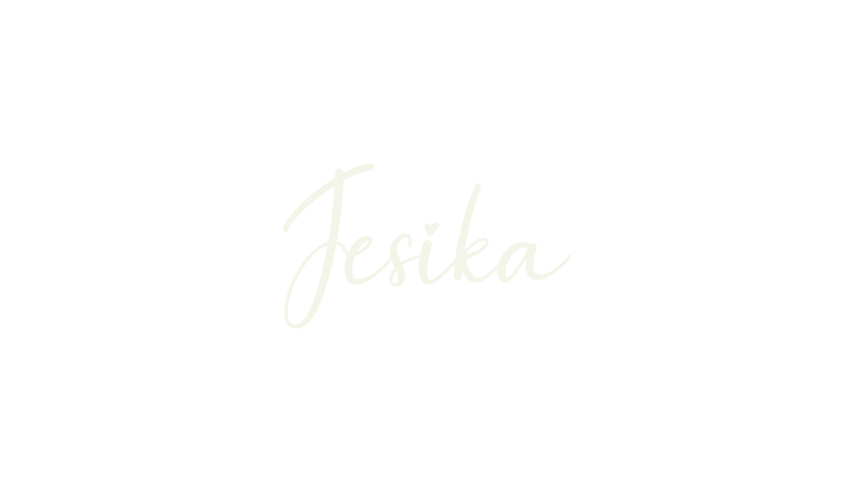 Jesika, cursive font preview