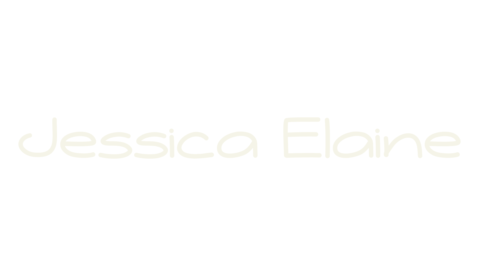 Jessica Elaine, fashion script font preview