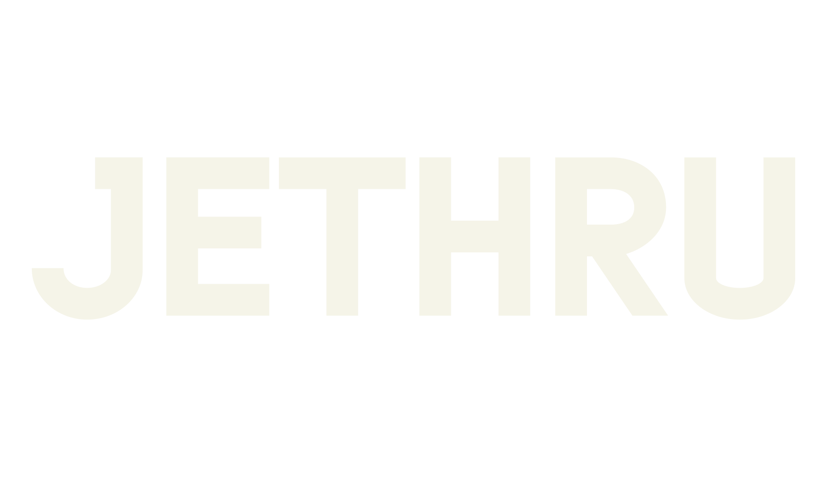 Jethru, sans serif font preview