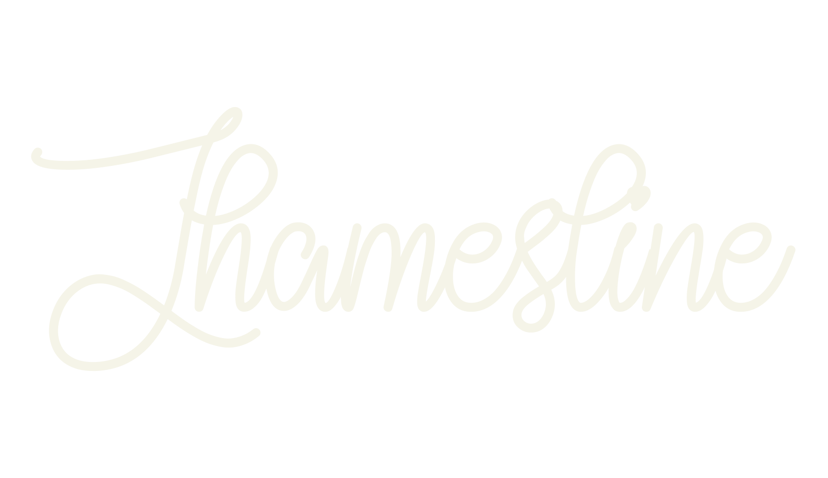 Jhamesline, calligraphy font preview