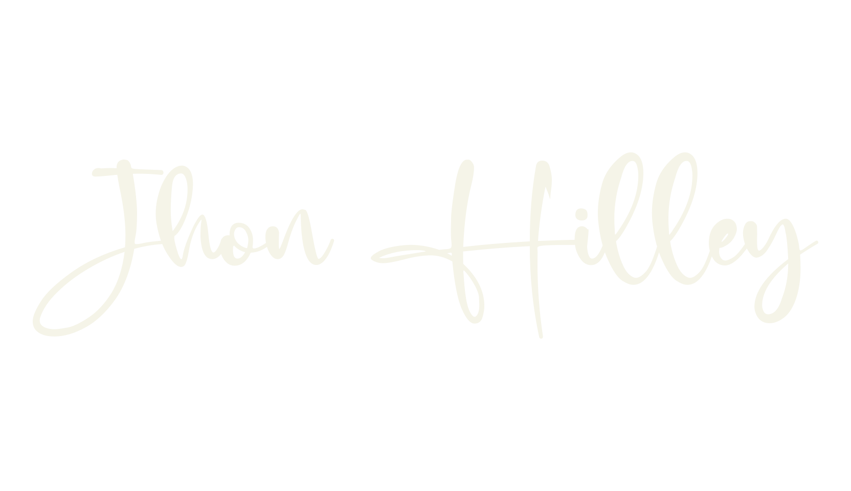 Jhon Hilley, lettering font preview