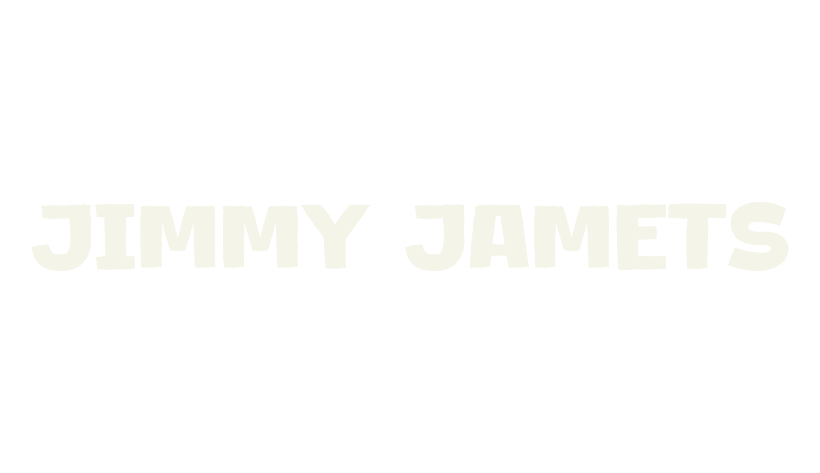 Jimmy Jamets, poster font preview