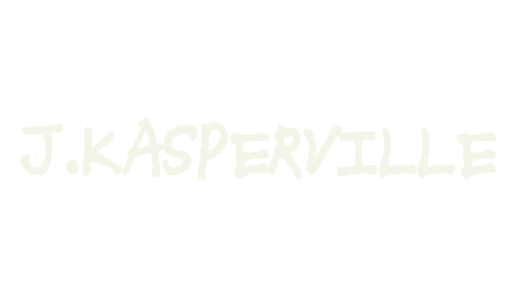 J.Kasperville, comic book font preview