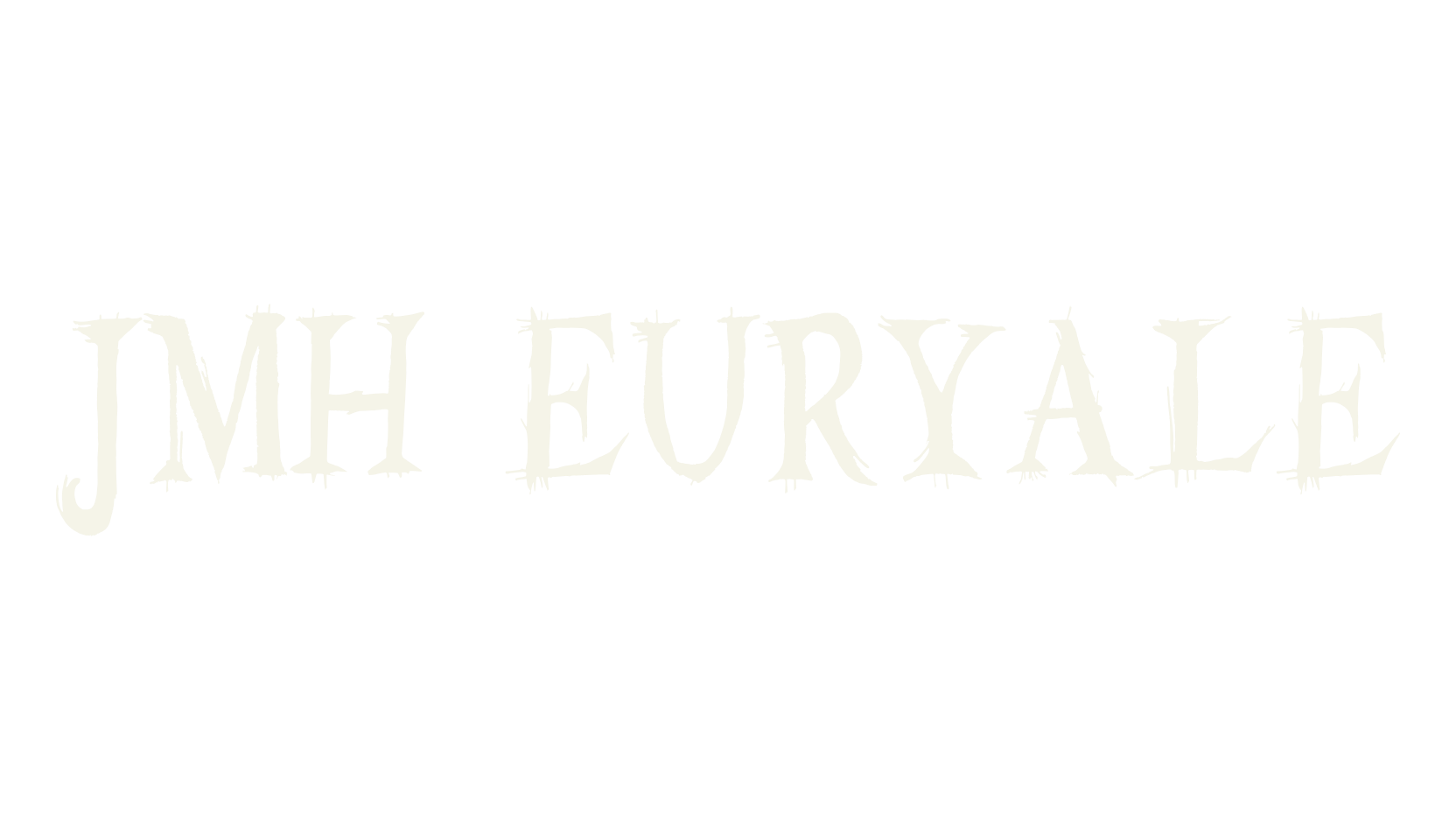JMH Euryale, horror font preview