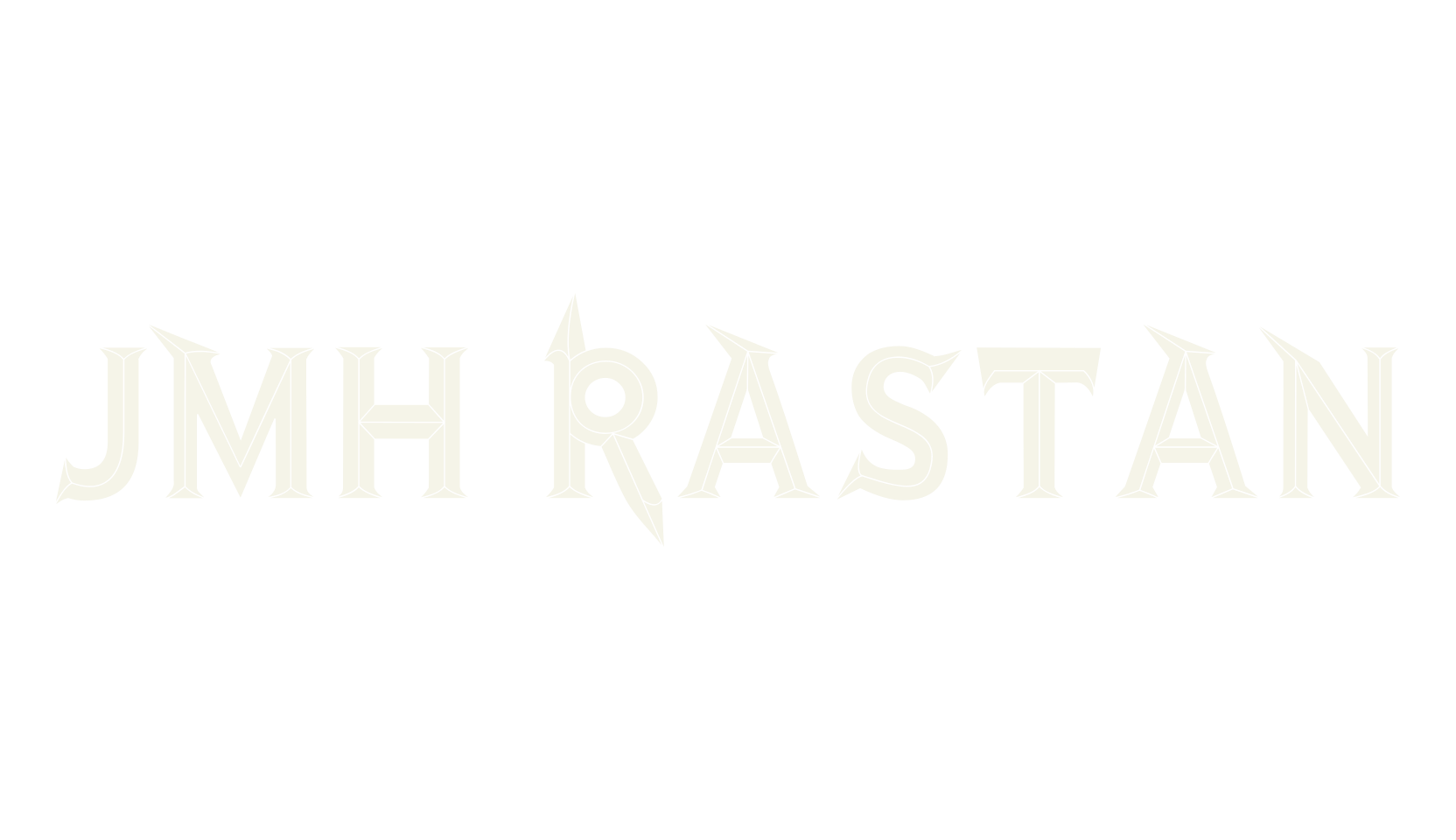 JMH Rastan, display font preview