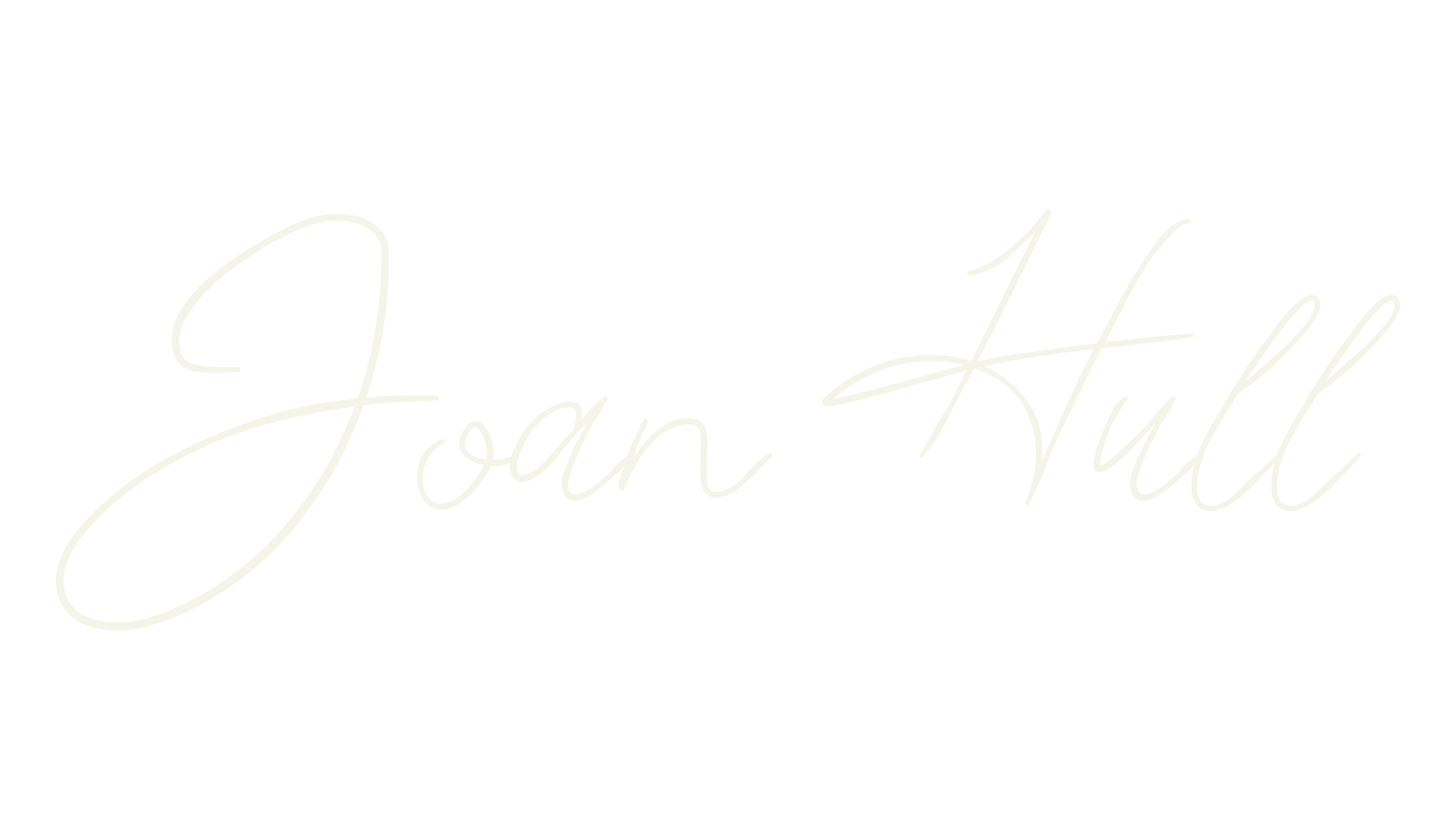 Joan Hull, modern font preview