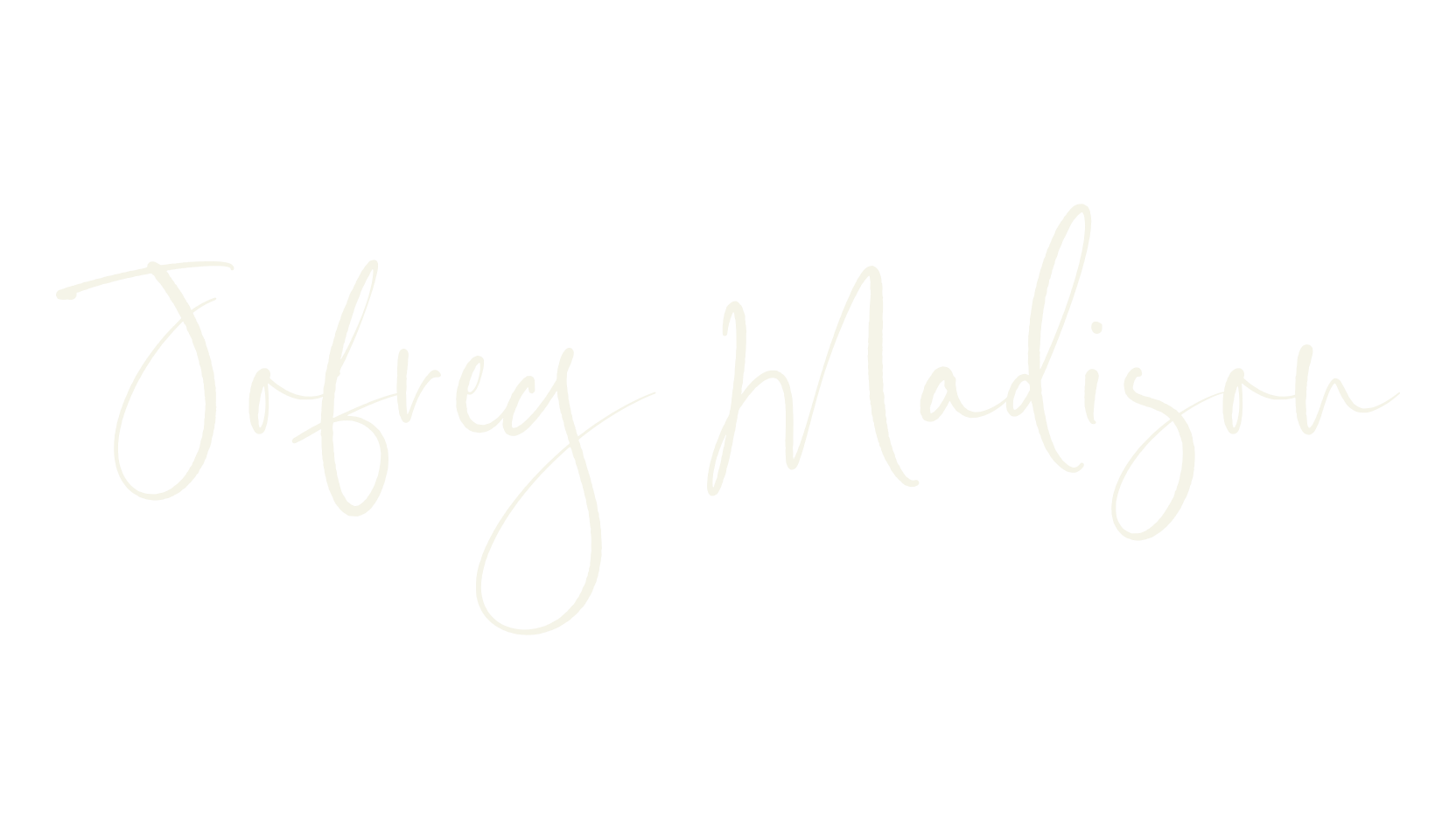 Jofrey Madison, fancy font preview