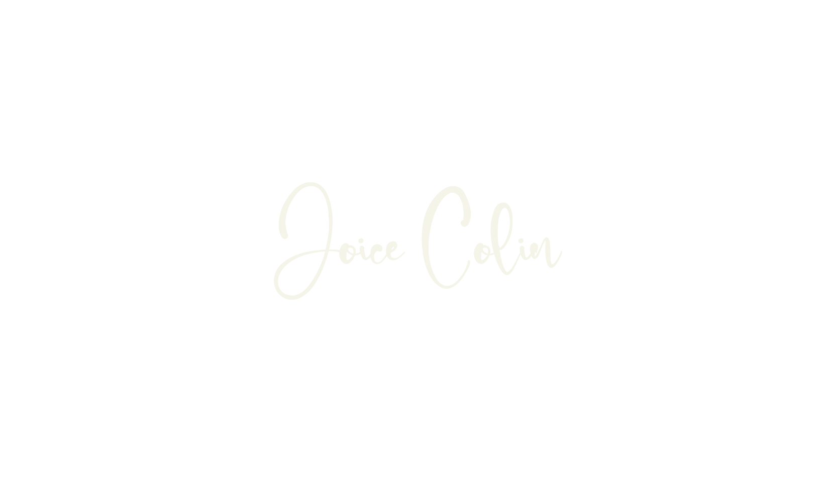 Joice Colin, coffee font preview