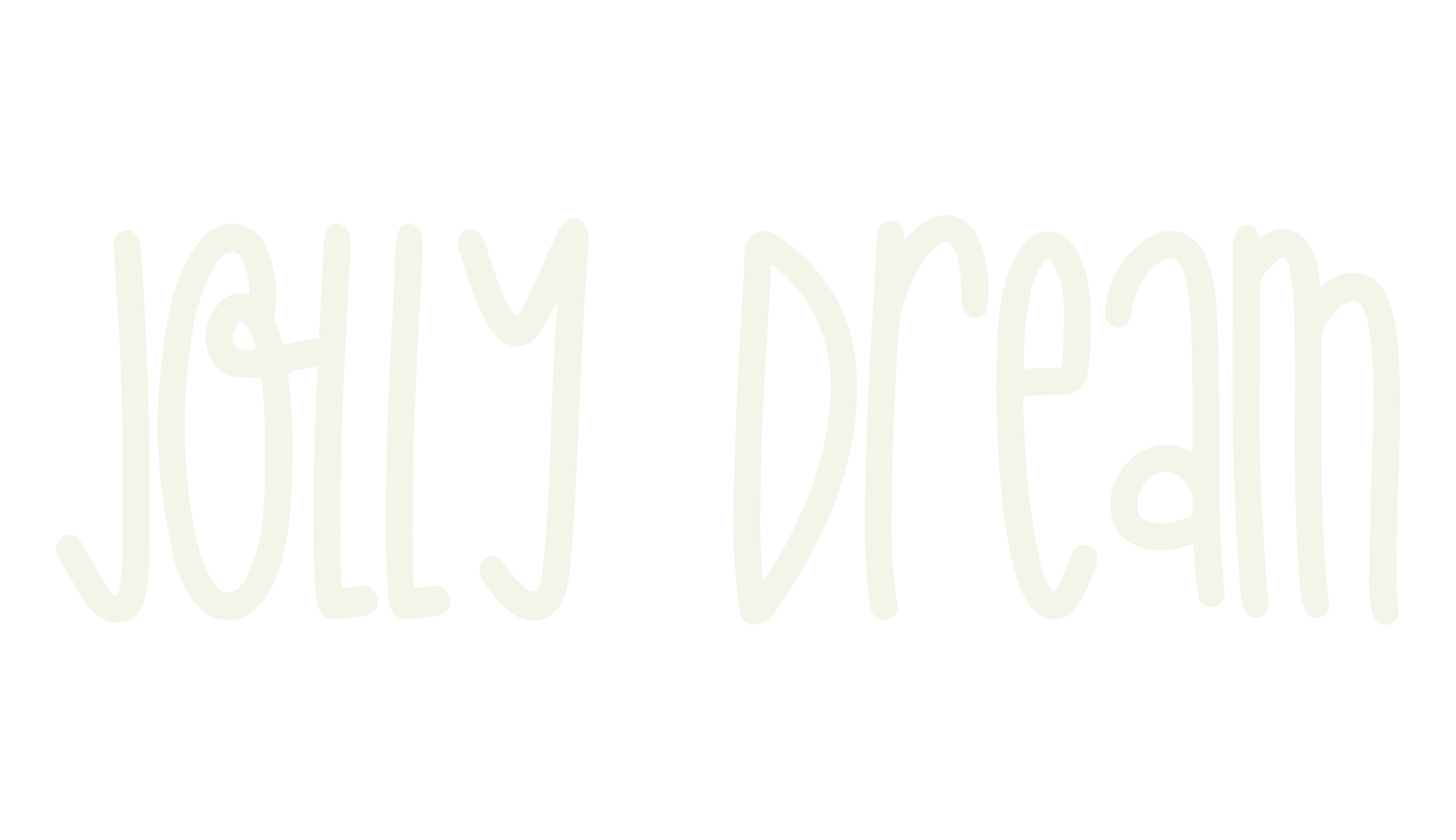 Jolly Dream, chalkboard font preview