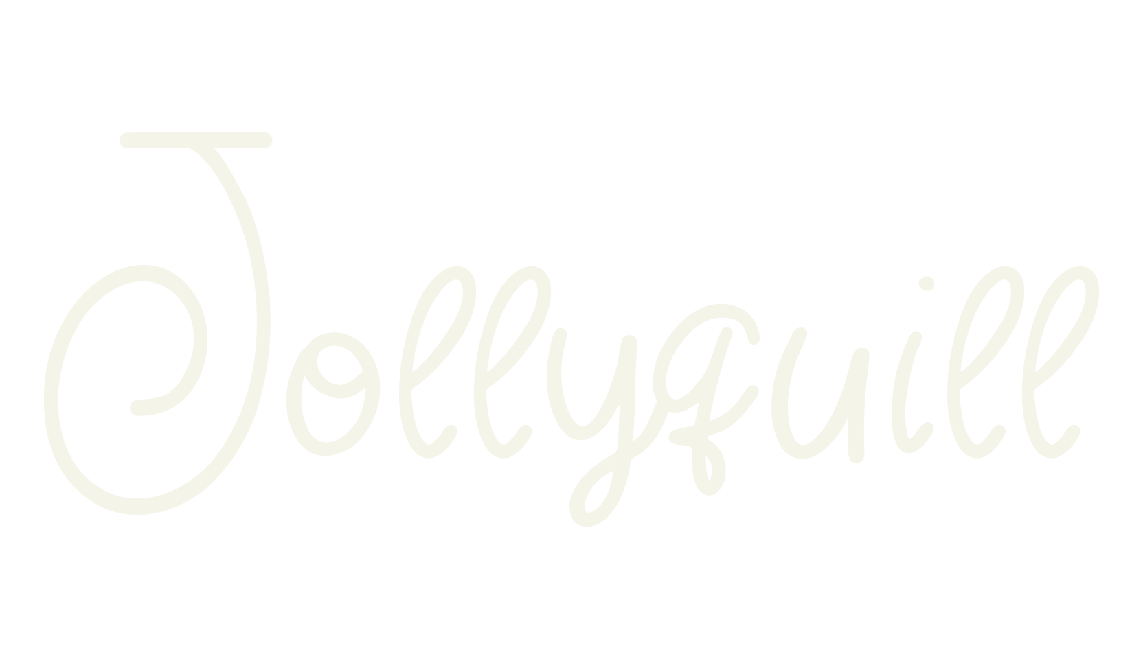 Jollyquill, cute font preview
