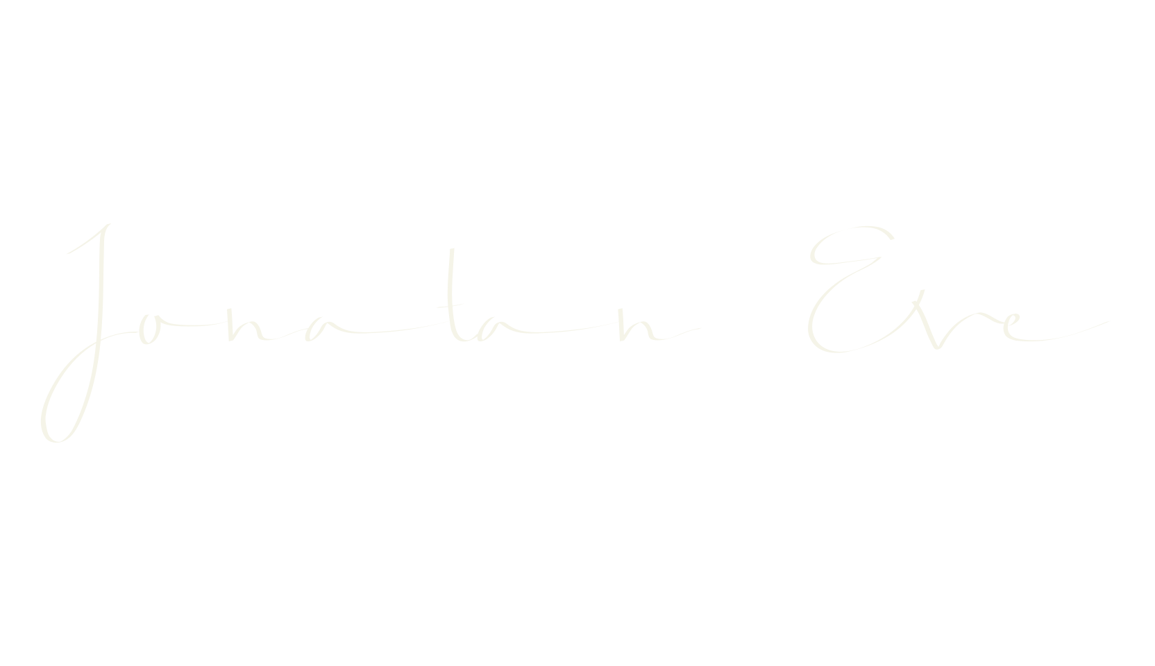 Jonatan Eve, cursive font preview
