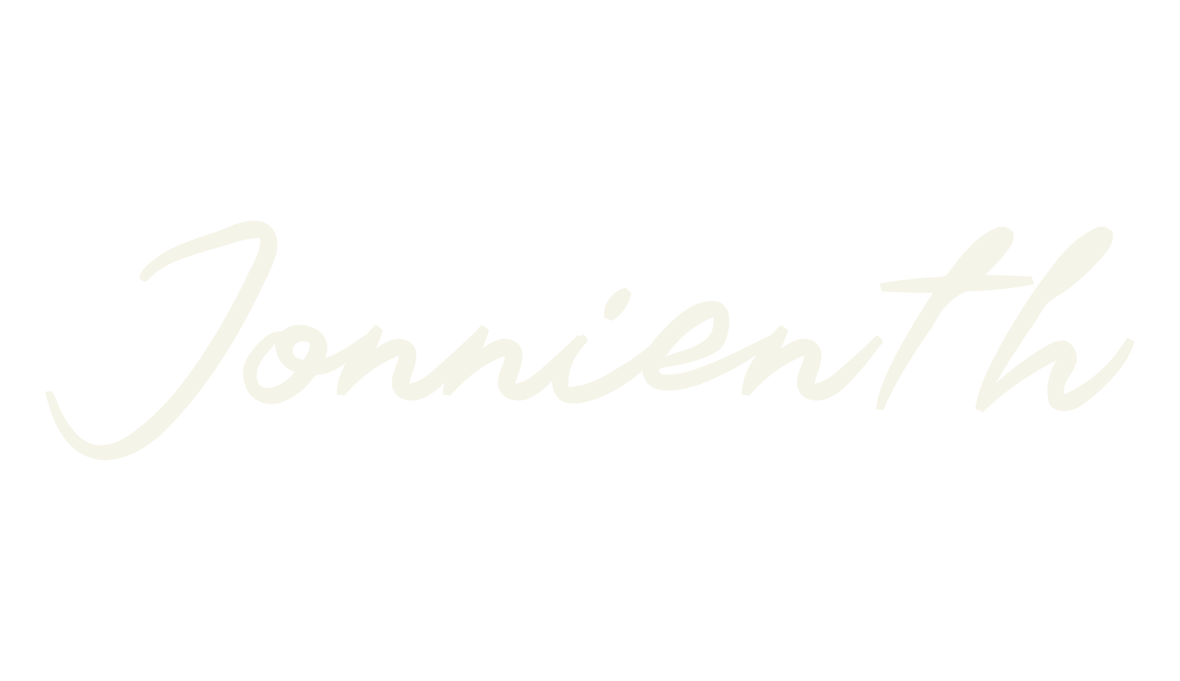 Jonnienth, modern font preview