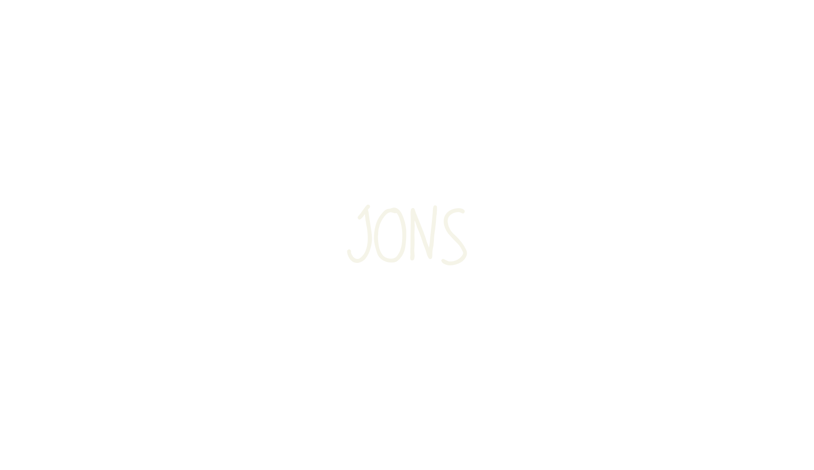 JONS, cute font preview
