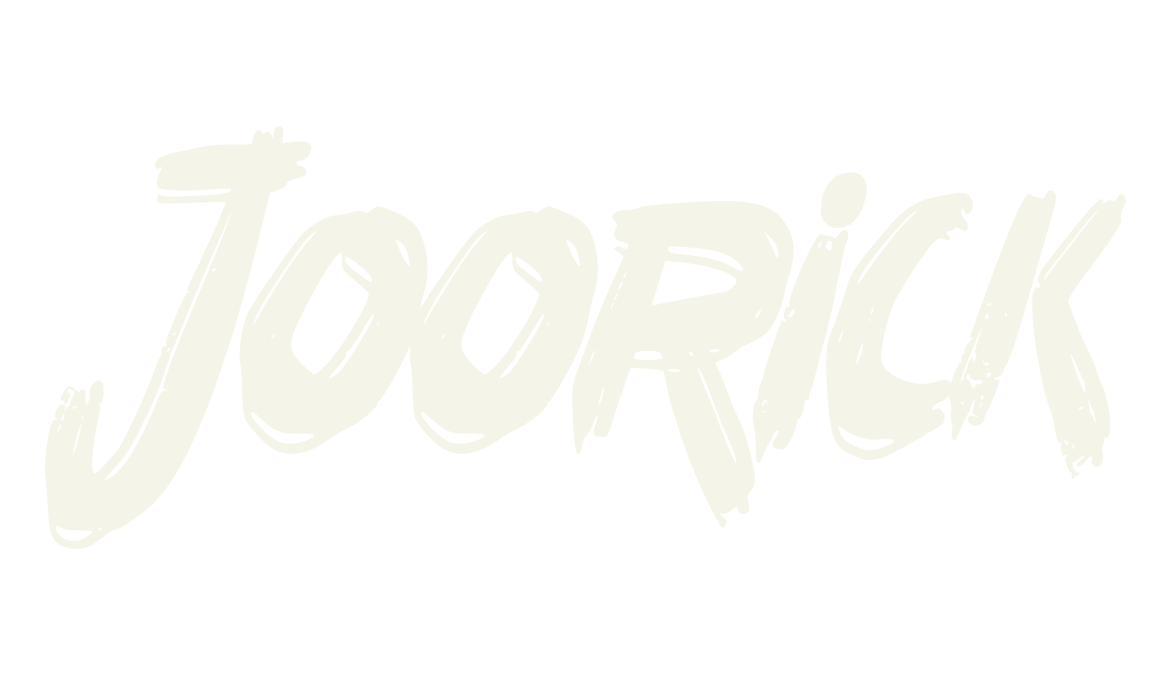 Joorick, logo font preview