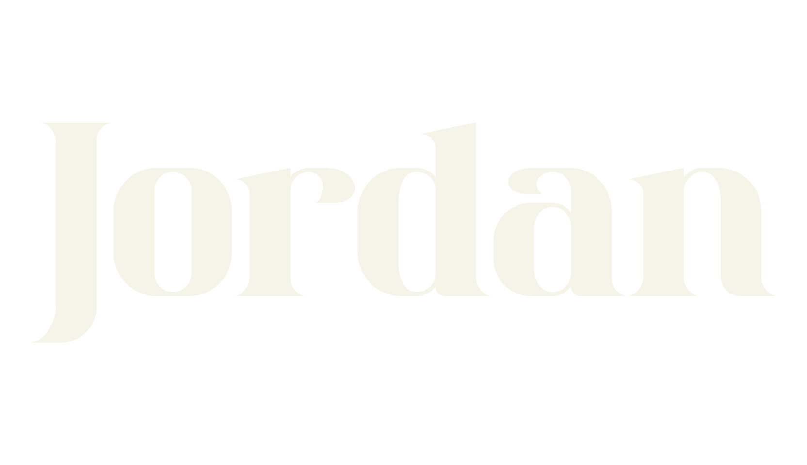 Jordan, serif font preview