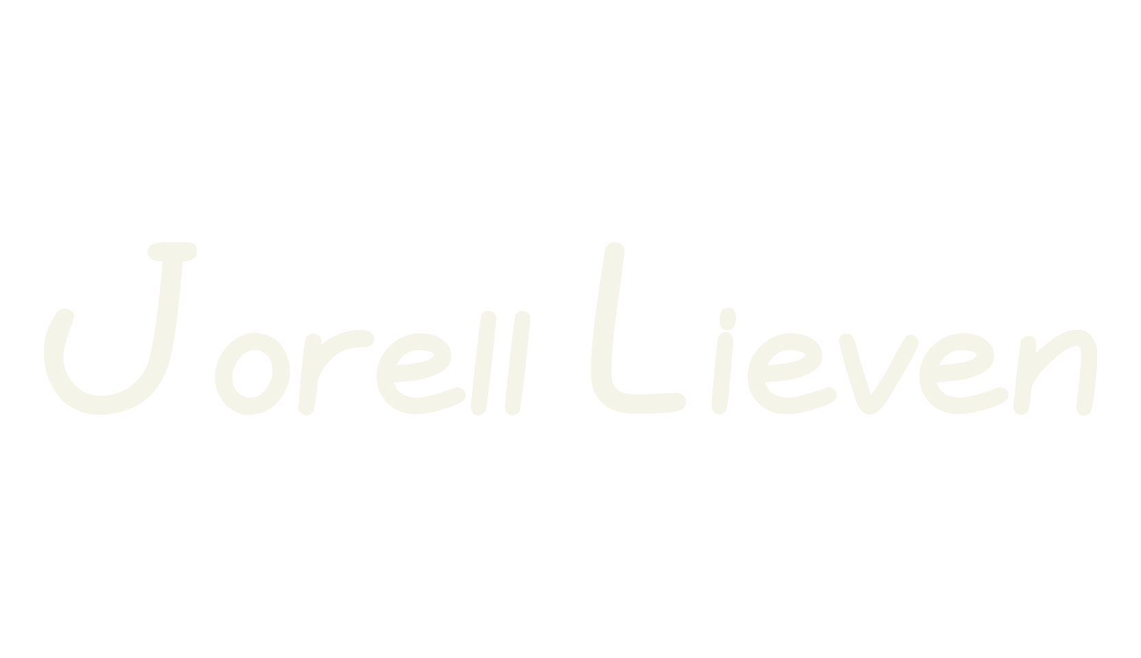 Jorell Lieven, fun font preview