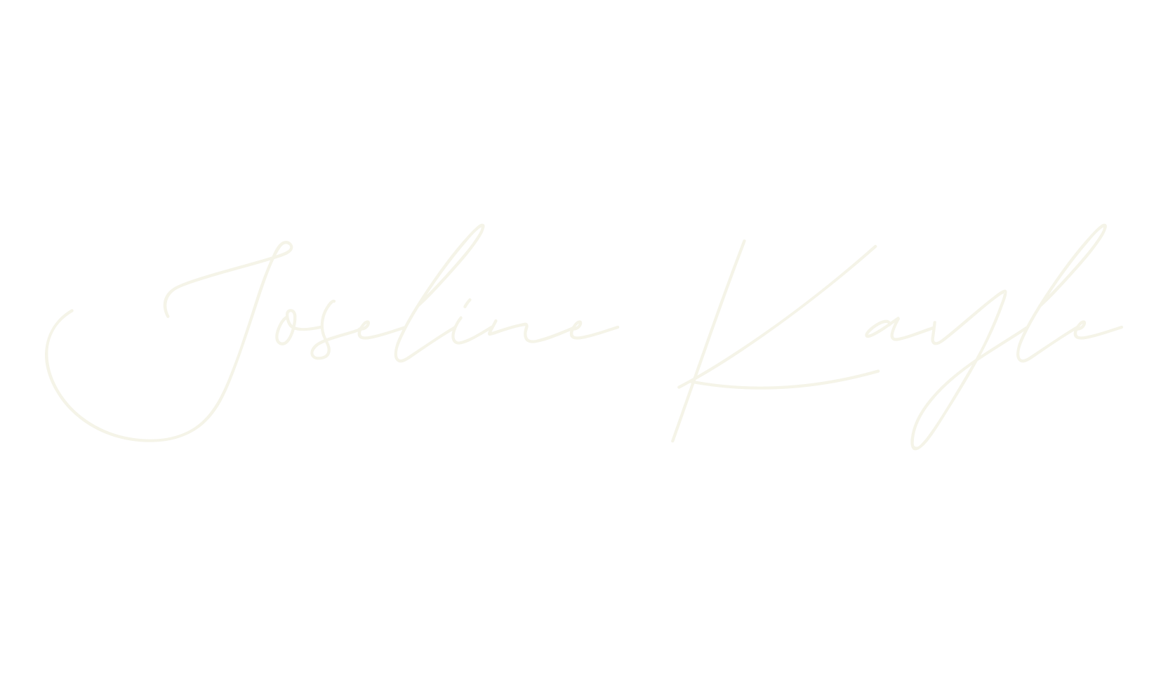 Joseline Kayle, calligraphy font preview