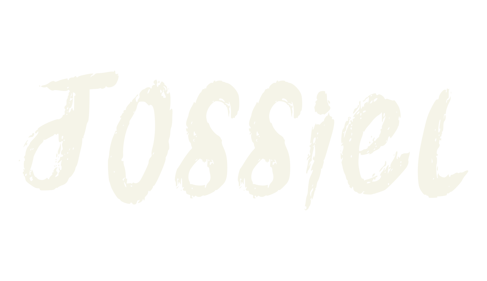 Jossiel, script font preview