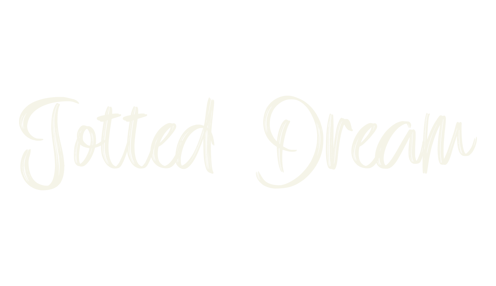 Jotted Dream, fashion script font preview