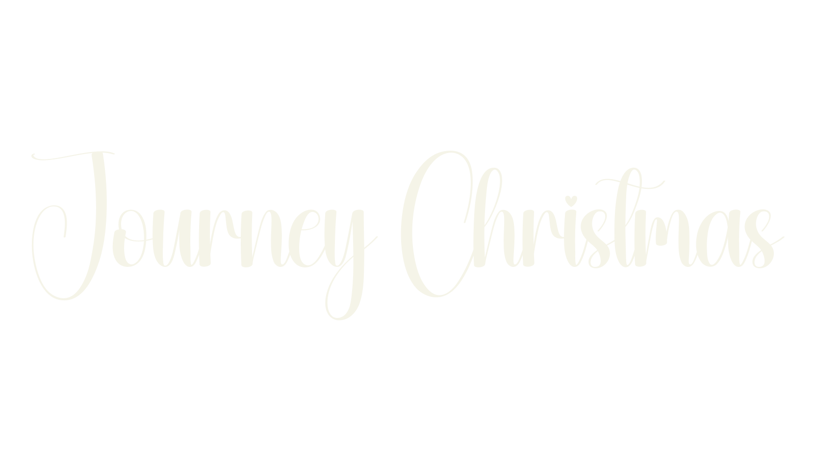 Journey Christmas, calligraphy font preview