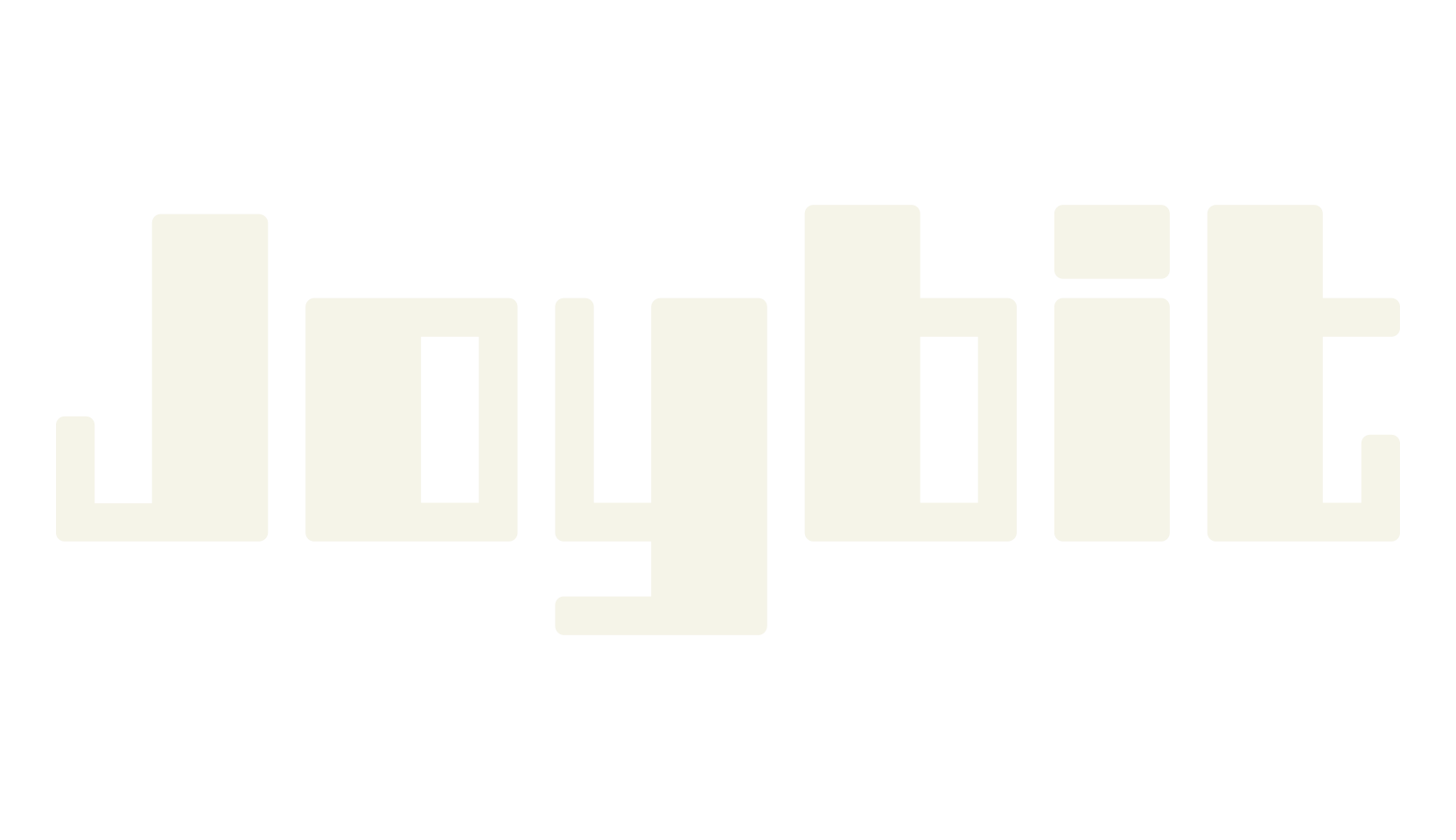 Joybit, retro font preview