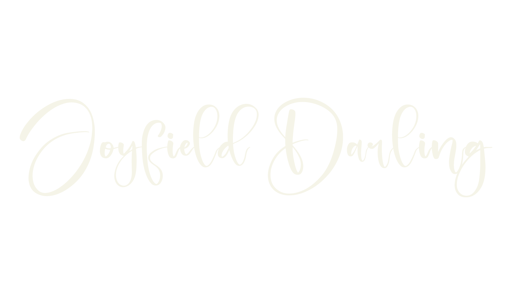 Joyfield Darling, script font preview
