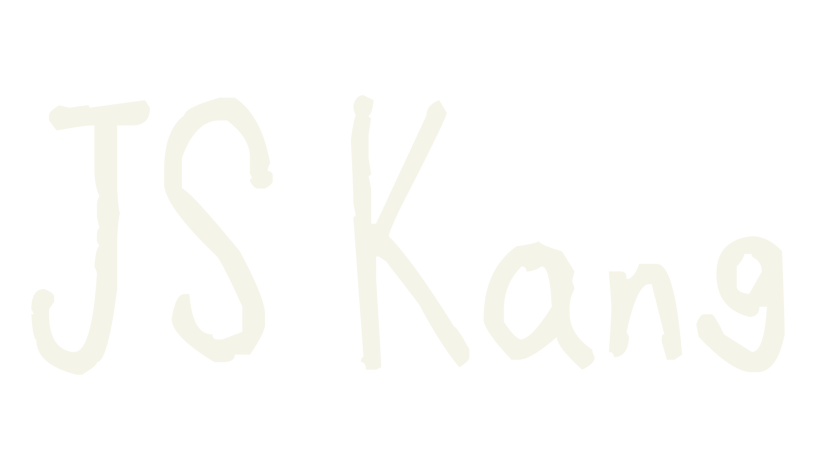 JS Kang, children font preview